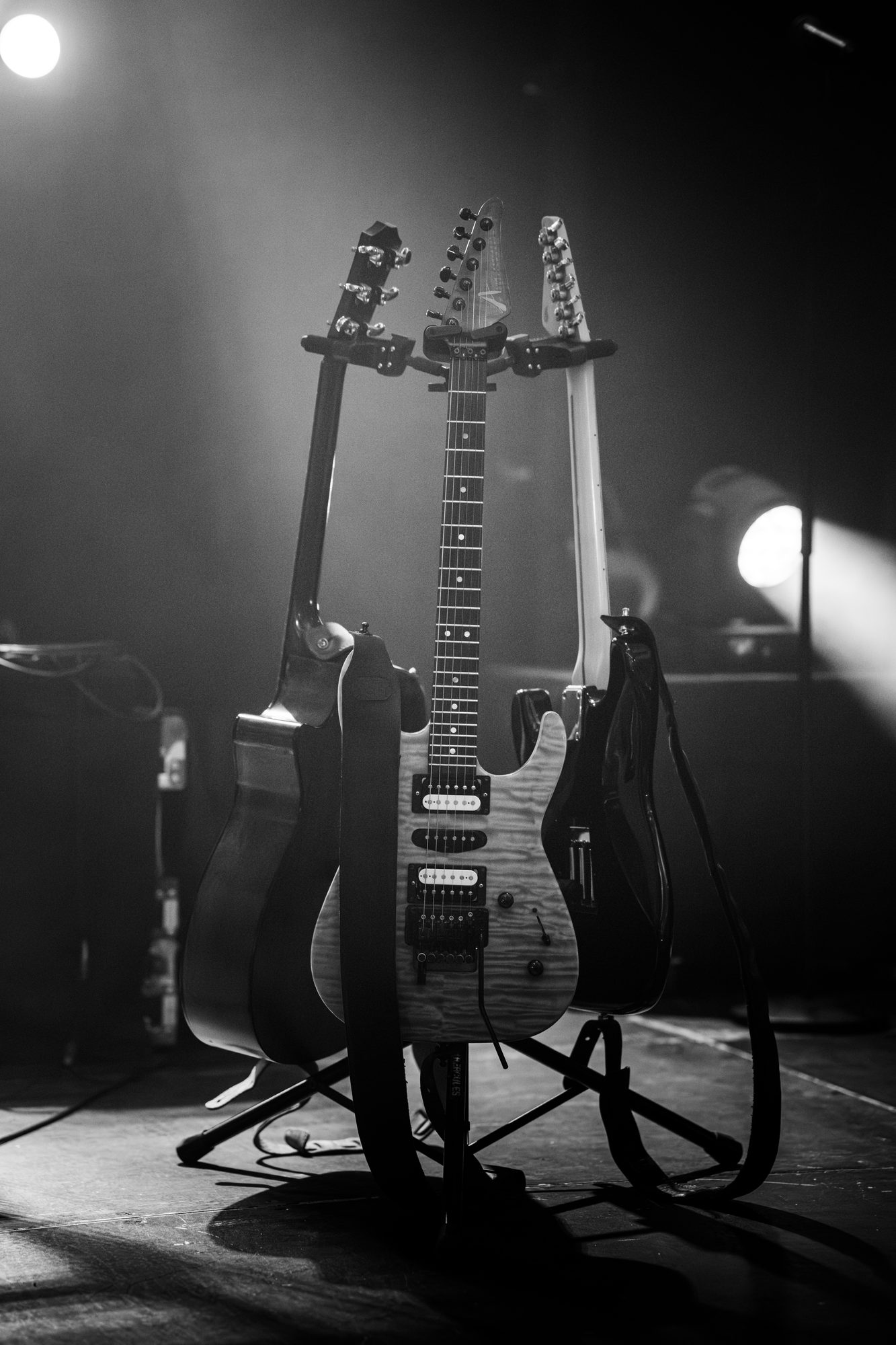 Musiciens en formation live pour la soirée d'anniversaire Super U Pipriac — photo Benjamin VF Photographie